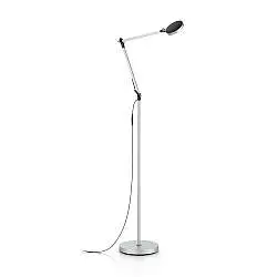 Piantana Moderna Futura Alluminio-Plastiche Cromo Led 12,5W 4000K