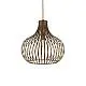 Sospensione Industrial-Minimal Onion Metallo Coffee 1 Luce E27 D38Cm