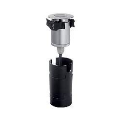 Calpestabile Moderno Rocket Mini Alluminio Cromo 1 Luce 2W 4000K Luce Naturale Calpestabile Moderno Rocket Mini Alluminio Cromo 1 Luce 2W 4000K Luce Naturale