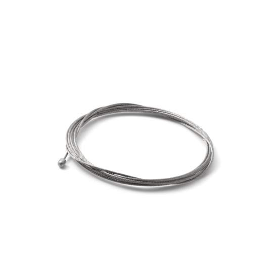 Kit Cavo Singolo 2M Fluo Metallo Acciao 220826