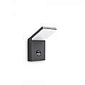 Applique Moderna Style Alluminio Antracite Led 9,5W 4000K Luce Naturale 221519