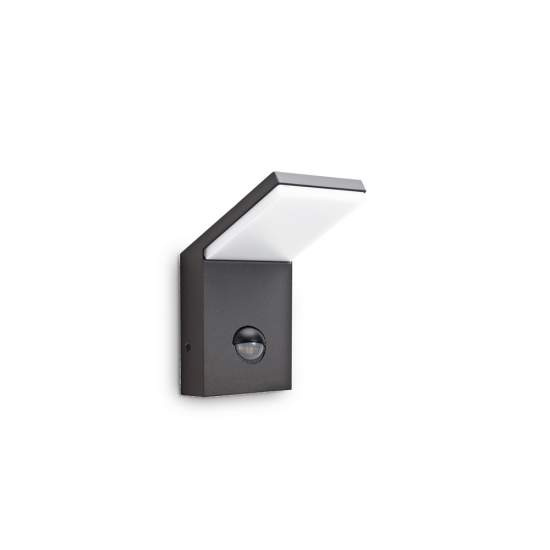 Applique Moderna Style Alluminio Antracite Led 9,5W 4000K Luce Naturale 221519