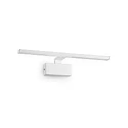 Applique Moderna Alma Metallo Bianco Led 12,5W 3000K Luce Calda