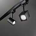 Faretto Cilindrico Spot Metallo Nero 1 Luce Gu10 229720