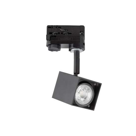 Faretto Moderno Mouse Metallo Nero 1 Luce Gu10 229782