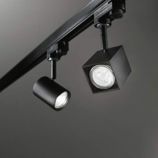 Faretto Moderno Mouse Metallo Nero 1 Luce Gu10 229782
