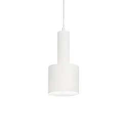 Sospensione Moderna Holly Metallo Bianco 1 Luce E27