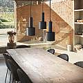Sospensione Moderna Holly Metallo Nero 1 Luce E27 231563