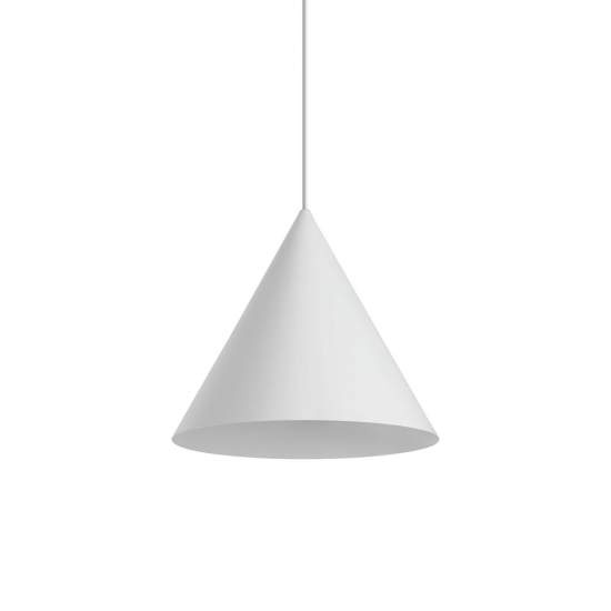 Sospensione Industrial-Minimal A-Line Metallo Bianco 1 Luce E27 232720