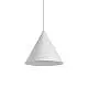 Sospensione Industrial-Minimal A-Line Metallo Bianco 1 Luce E27