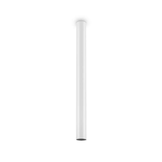 Plafoniera Moderna Look Metallo Bianco 1 Luce 7W 3000K Luce Calda H75Cm 233352