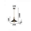 Sospensione Industrial-Minimal Eris-3 Metallo Bianco 1 Luce E27 238173