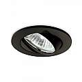 3 Faretti Ad Incasso Swing Metallo Nero 1 Luce Gu10 | Ideal Lux