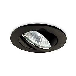 3 Faretti Ad Incasso Swing Metallo Nero 1 Luce Gu10 3 Faretti Ad Incasso Swing Metallo Nero 1 Luce Gu10