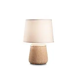 Lampade Da Scrivania Shabby Chic - Provenzale Kali'-2 Metallo Bianco 1 Luce E14