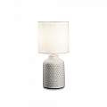 Lampade Da Scrivania Shabby Chic - Provenzale Kali'-3 Metallo Bianco 1 Luce E14 245393