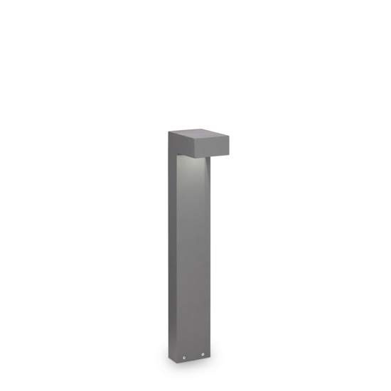 Piantana Moderna Sirio Alluminio Grigio 2 Luci 3W 3000K Luce Calda H60Cm 246970