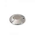 Calpestabile Moderno Rocket Alluminio Cromo 1 Luce 3,5W 3000K Luce Calda 247144