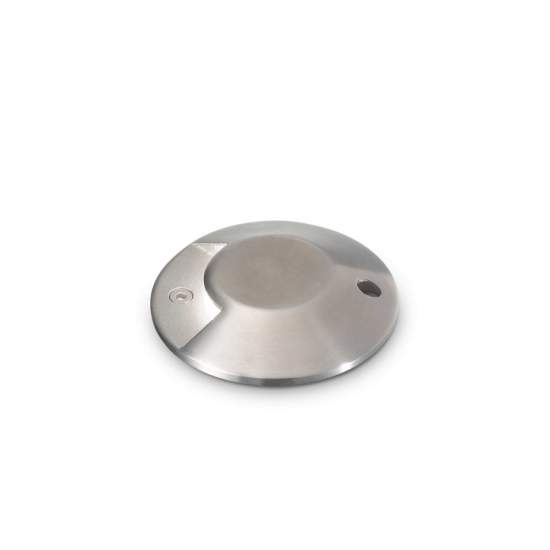 Calpestabile Moderno Rocket Alluminio Cromo 1 Luce 3,5W 3000K Luce Calda 247144