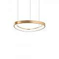 Sospensione Moderna Gemini Metallo Ottone Led 38W 3000K Luce Calda 247243