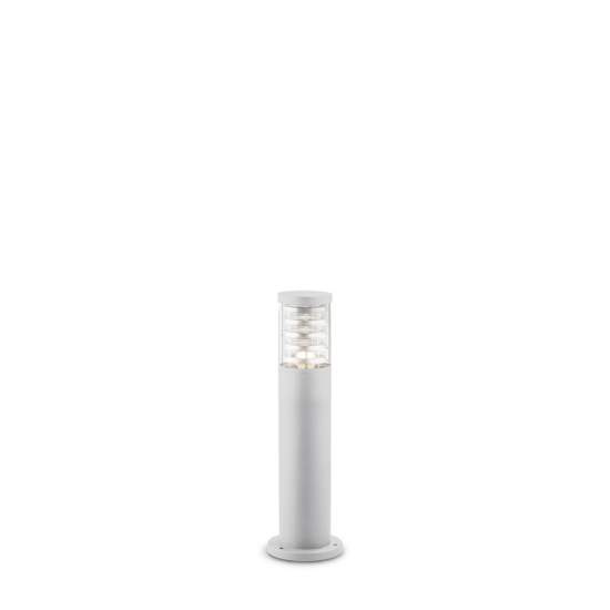 Piantana-Palo Da Esterno Moderna Tronco Alluminio Bianco 1 Luce E27 H40Cm 248264