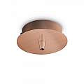 Rosone Standard All In Metallo Rame 1 Luce 249278