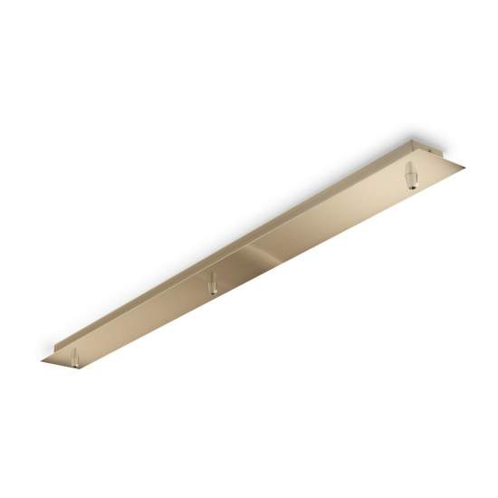 Rosone Lineare All In Metallo Ottone 3 Luci 249285