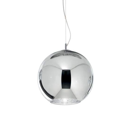 Sospensione Moderna Nemo Metallo Cromo 1 Luce E27 D30Cm 250335