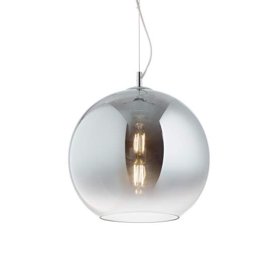 Sospensione Moderna Nemo Metallo Cromo Sfumato 1 Luce E27 D40Cm 250359