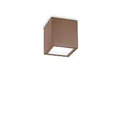 Plafoniera Moderna Techo Metallo Coffee 1 Luce Gu10 Small