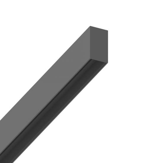 Profilo Alto 100Cm Ego Alluminio Nero 258027
