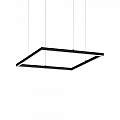Sospensione Moderna Oracle Alluminio-Materie Plastiche Nero Led 33W 3000K 259161