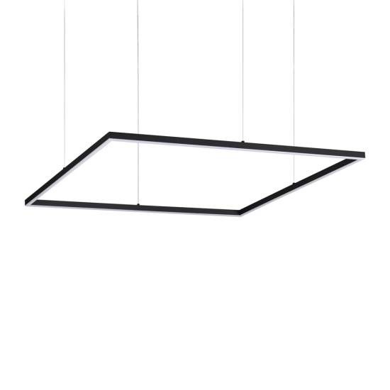 Sospensione Moderna Oracle Alluminio-Materie Plastiche Nero Led 53W K Luce 259208