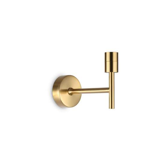 Appliques - Lampade Da Parete Set Metallo Ottone 1 Luce E27 259802