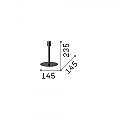 Lampade Da Scrivania - Ufficio Set Metallo Ottone 1 Luce E27 Small 259901