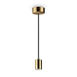 Lampada a Sospensione Set Metallo Ottone 1 Luce E27 Lampada a Sospensione Set Metallo Ottone 1 Luce E27