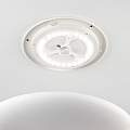 Plafoniera Moderna Level Metallo Bianco Led 22,5W 3000K Luce Calda 261164