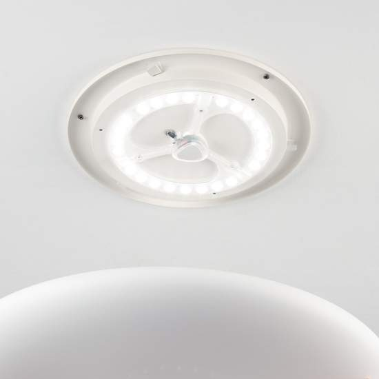 Plafoniera Moderna Level Metallo Bianco Led 22,5W 3000K Luce Calda 261164