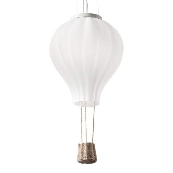 Sospensione Moderna Dream Corda Bianco 1 Luce E27 D42Cm 261195