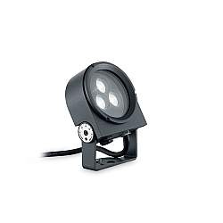 Proiettore Ulex Alluminio Antracite Led 8,5W 3000K Luce Calda Proiettore Ulex Alluminio Antracite Led 8,5W 3000K Luce Calda