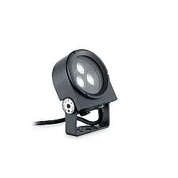 Proiettore Ulex Alluminio Antracite Led 8,5W 3000K Luce Calda