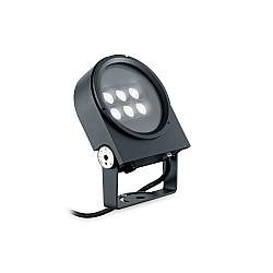 Proiettore Ulex Alluminio Antracite 1 Luce 15W 3000K Luce Calda Proiettore Ulex Alluminio Antracite 1 Luce 15W 3000K Luce Calda