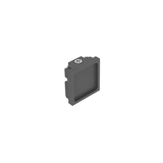 Profilo Basso Senza Foro Ego Alluminio Nero 267241