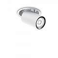 Faretto Tubolare Moderno Nova Alluminio Bianco Led 12W 4000K Luce Naturale 267937