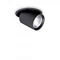 Faretto Tubolare Moderno Nova Alluminio Nero Led 30W 4000K Luce Naturale 267944