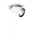 Faretto Tubolare Moderno Nova Alluminio Bianco Led 30W 4000K Luce Naturale 267951