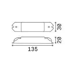 Driver Dimmerabile Dali Lika Metallo 10W 700Ma
