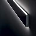 Applique Moderna Linus Alluminio Nero Led 32W 4000K Luce Naturale 268071