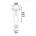 Tecnico Moderno Play Alluminio Nero Led 7W 3000K Luce Calda 268088
