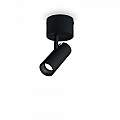 Plafoniera Moderna Play Alluminio Nero Led 7W 3000K Luce Calda 268101